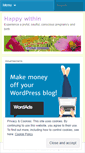 Mobile Screenshot of happywithin.wordpress.com