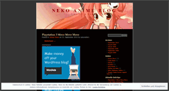 Desktop Screenshot of nekoe.wordpress.com