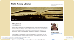 Desktop Screenshot of librarianamywoj.wordpress.com