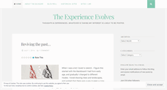 Desktop Screenshot of evolvingexp.wordpress.com