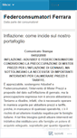 Mobile Screenshot of federconsferrara.wordpress.com