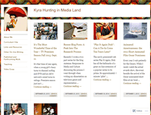 Tablet Screenshot of kyrahunting.wordpress.com