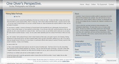 Desktop Screenshot of divelove.wordpress.com