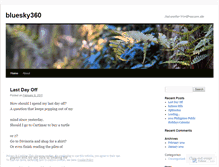Tablet Screenshot of bluesky360.wordpress.com