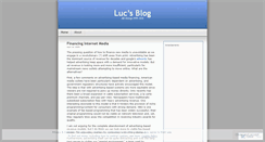 Desktop Screenshot of lucschuster.wordpress.com