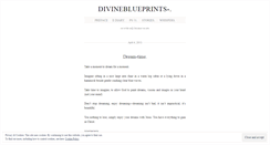 Desktop Screenshot of divineblueprints.wordpress.com