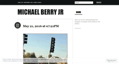 Desktop Screenshot of michaelberryjr.wordpress.com