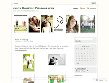 Tablet Screenshot of jasondomingophotography.wordpress.com