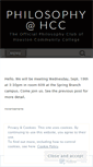 Mobile Screenshot of hccphilosophy.wordpress.com