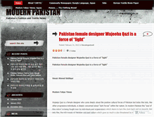 Tablet Screenshot of modernpakistan.wordpress.com