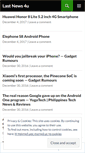 Mobile Screenshot of lastnews4u.wordpress.com