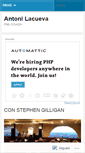 Mobile Screenshot of antonilacueva.wordpress.com