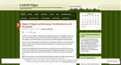 Desktop Screenshot of lasadniger.wordpress.com