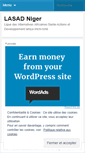 Mobile Screenshot of lasadniger.wordpress.com
