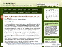 Tablet Screenshot of lasadniger.wordpress.com