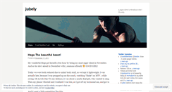 Desktop Screenshot of jubely.wordpress.com