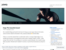 Tablet Screenshot of jubely.wordpress.com