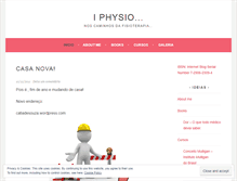 Tablet Screenshot of iphysio.wordpress.com