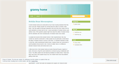 Desktop Screenshot of grannyhome.wordpress.com