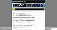 Desktop Screenshot of blueprintbasketball.wordpress.com
