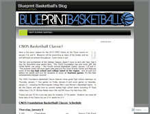 Tablet Screenshot of blueprintbasketball.wordpress.com