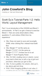 Mobile Screenshot of johnjcrawford.wordpress.com