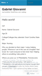 Mobile Screenshot of gab106.wordpress.com
