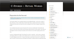 Desktop Screenshot of cstores.wordpress.com