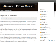 Tablet Screenshot of cstores.wordpress.com