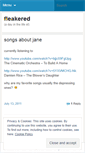 Mobile Screenshot of fleakered.wordpress.com