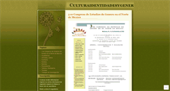 Desktop Screenshot of culturaidentidadesygenero.wordpress.com