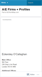 Mobile Screenshot of aefirms.wordpress.com