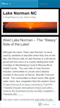 Mobile Screenshot of lakenormanncagreatlake.wordpress.com