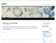 Tablet Screenshot of kyrkis.wordpress.com