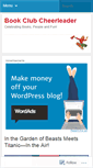 Mobile Screenshot of bookclubcheerleader.wordpress.com