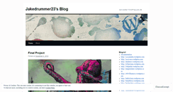 Desktop Screenshot of jakedrummer23.wordpress.com