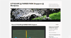 Desktop Screenshot of cityscapefarrerparksingapore.wordpress.com