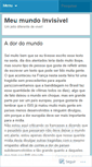 Mobile Screenshot of meumundoinvisivel.wordpress.com