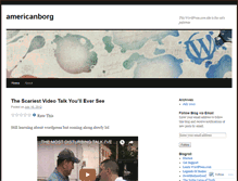 Tablet Screenshot of americanborg.wordpress.com