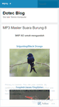 Mobile Screenshot of dotec.wordpress.com