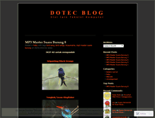 Tablet Screenshot of dotec.wordpress.com