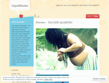 Tablet Screenshot of flaviadicarvalho.wordpress.com