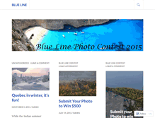 Tablet Screenshot of blueline2011.wordpress.com