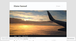 Desktop Screenshot of elainesamuel.wordpress.com
