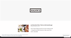 Desktop Screenshot of kalvinkhoo.wordpress.com