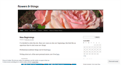 Desktop Screenshot of hananomono.wordpress.com