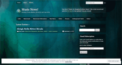 Desktop Screenshot of greatsounds.wordpress.com
