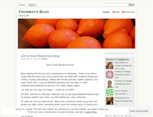 Tablet Screenshot of foodhst.wordpress.com