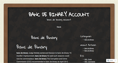 Desktop Screenshot of dating.bancdebinaryaccount.wordpress.com