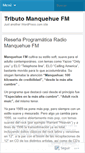 Mobile Screenshot of manquehue1985.wordpress.com